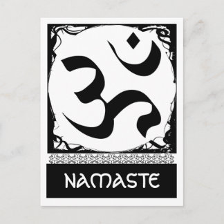 Carte postale Om Yoga