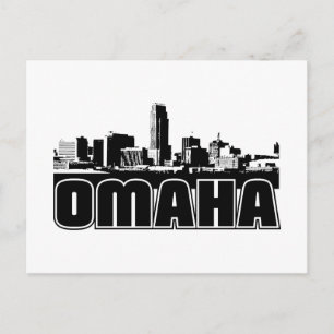 Carte Postale Omaha Skyline
