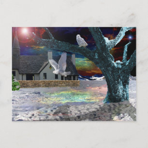 Carte Postale Ombre lune...