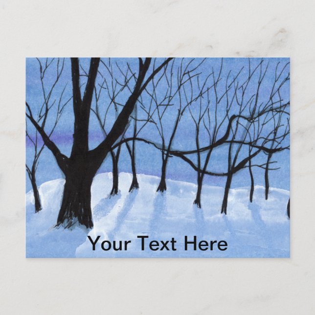 Carte Postale Ombres de lune (Devant)