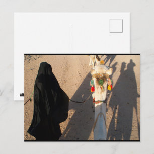 Carte Postale Ombres du désert