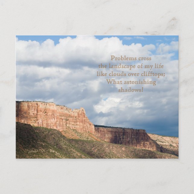 Carte Postale Ombres du nuage (Devant)