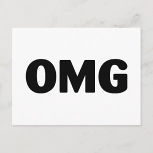 CARTE POSTALE OMG