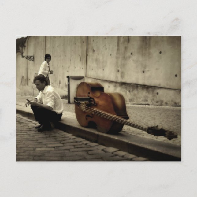Carte Postale On chante pour être entendu (Devant)