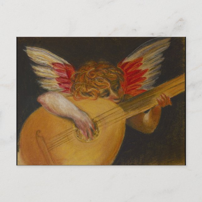 Carte Postale On dit que la musique est le discours des anges (Devant)