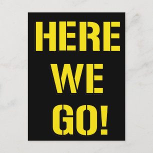 Carte Postale On y va