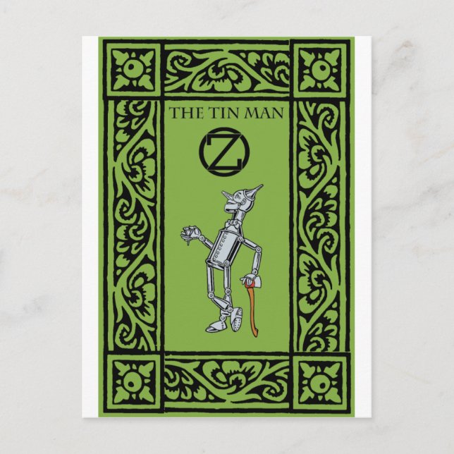 Carte Postale Once - L'homme de bidon (Devant)