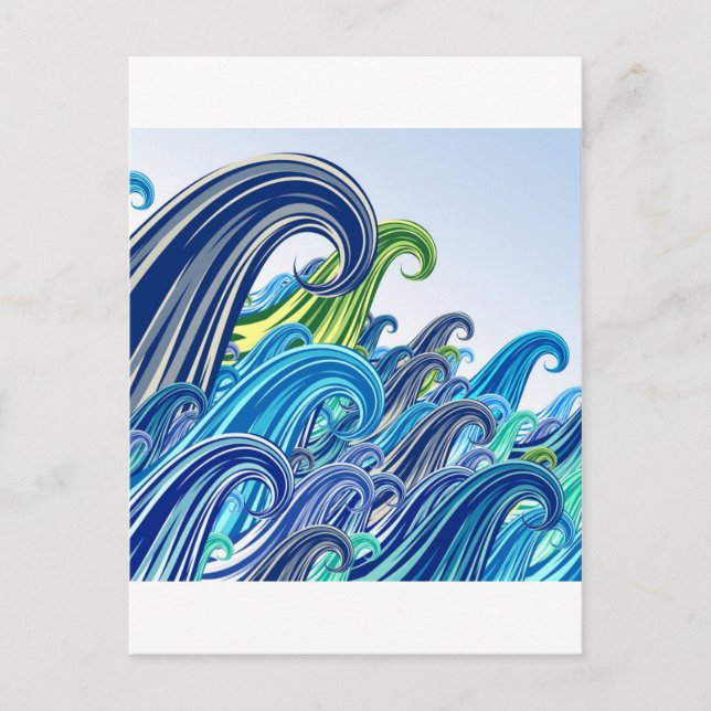 Carte Postale Ondas do Mar (Devant)