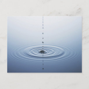 Carte Postale Ondulation sur l'eau