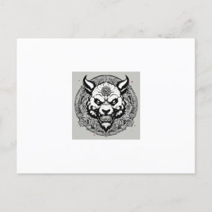 Carte Postale Oni Panda Essence Logo Tee