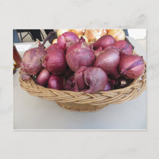 Carte Postale Onion Bowl