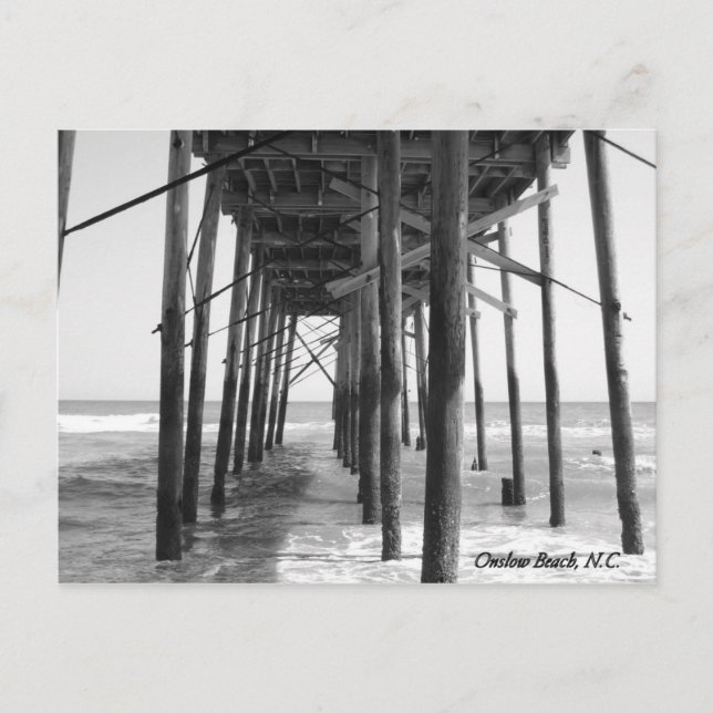 Carte Postale Onslow Beach N.C. (Devant)