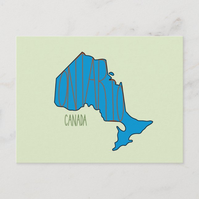 Carte postale Ontario (Devant)