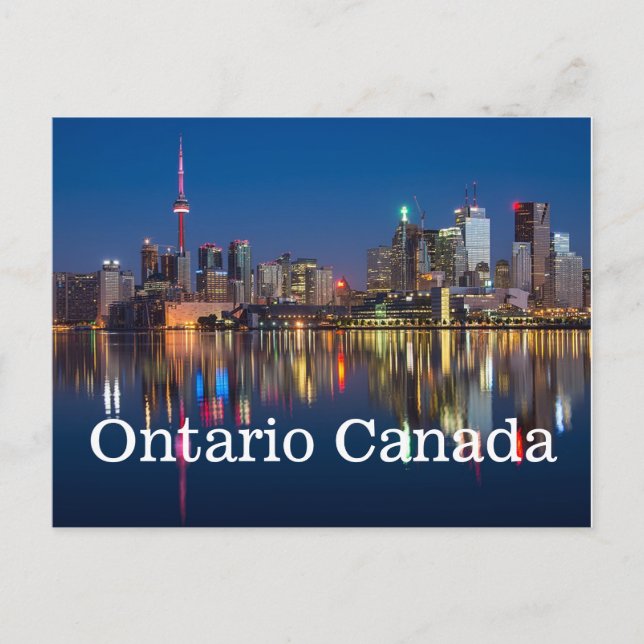 Carte Postale Ontario Canada (Devant)