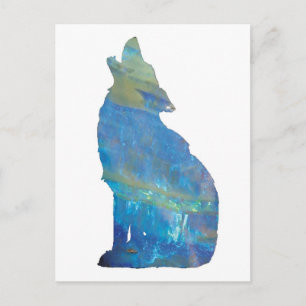 Carte postale Opal Wolf
