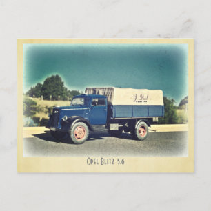 Carte postale Opel Blitz