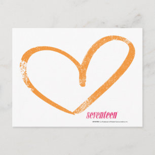 Carte Postale OpenHeart Orange