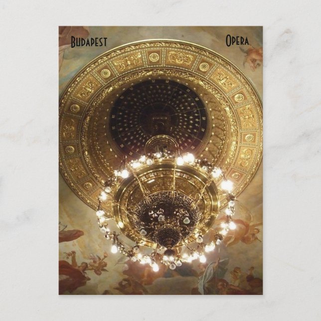 Carte Postale Opéra (Devant)