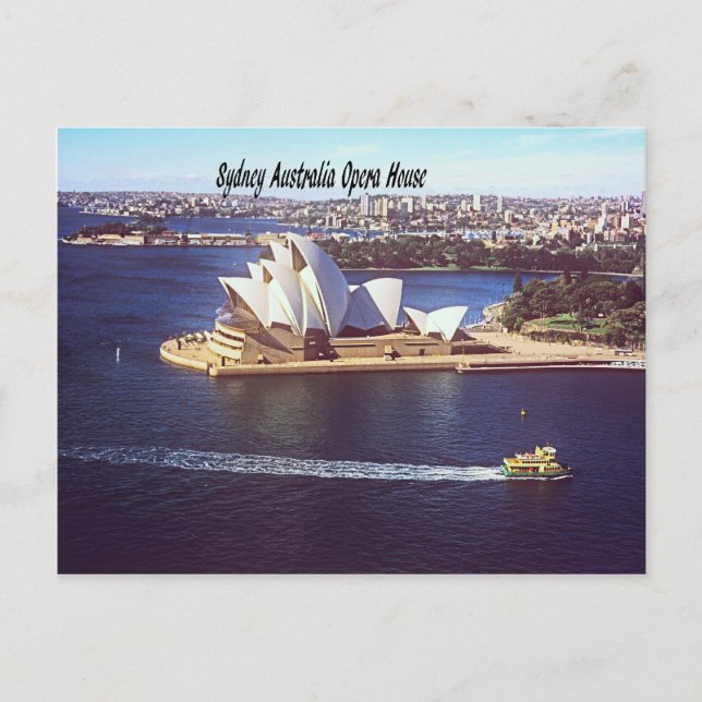 Carte Postale Opéra australien (Devant)