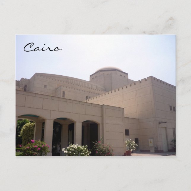 Carte Postale opéra cairo (Devant)