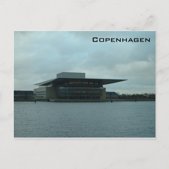 Carte Postale Opéra - Copengagen (Devant)