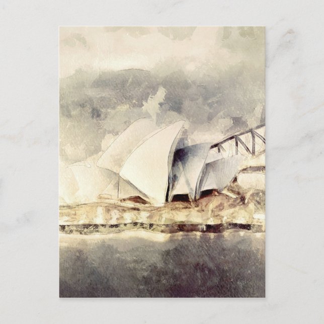 Carte Postale Opéra de Sydney (Devant)