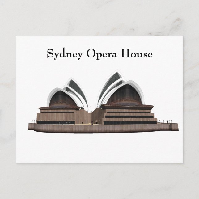 Carte postale : Opéra de Sydney (Devant)