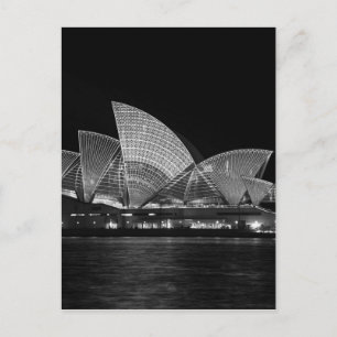 Carte Postale Opéra de Sydney à Night Australia