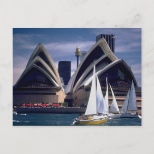 Carte Postale Opéra de Sydney du port, Nouvelle-Galle du Sud