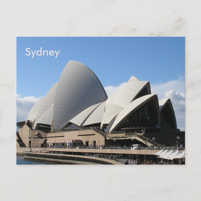 Carte Postale Opéra de Sydney, Harbo Australia Postcard (Devant)