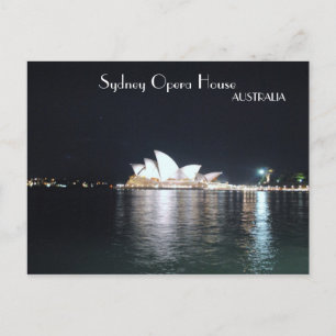 Carte Postale Opéra de Sydney la nuit