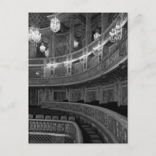 Carte Postale Opéra du palais de Versailles en France vintage