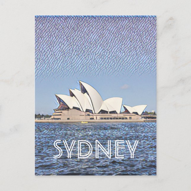 Carte Postale opéra éclat sydney (Devant)