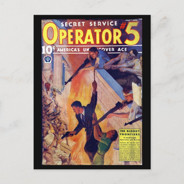 Carte Postale Opérateur de service secret 5 - nov.-déc. 1937a_Pu (Devant)