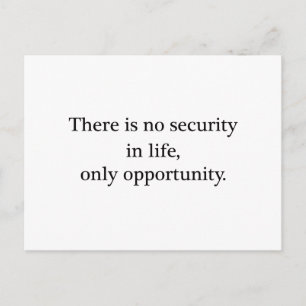 Carte Postale Opportunité
