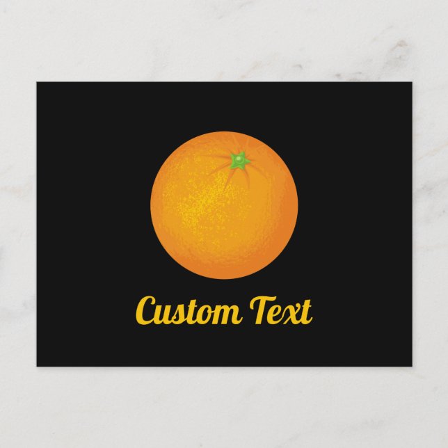 Carte Postale Orange (Devant)