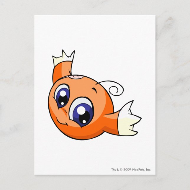 Carte Postale Orange de Kiko (Devant)