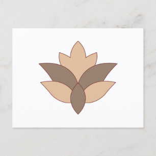 Carte Postale Orange rougeâtre