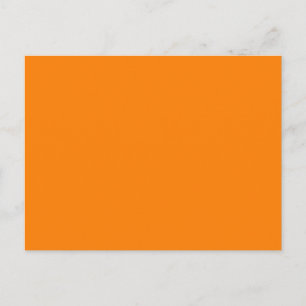 Carte Postale orange vif do-it-yourself modèle arrière - plan pe