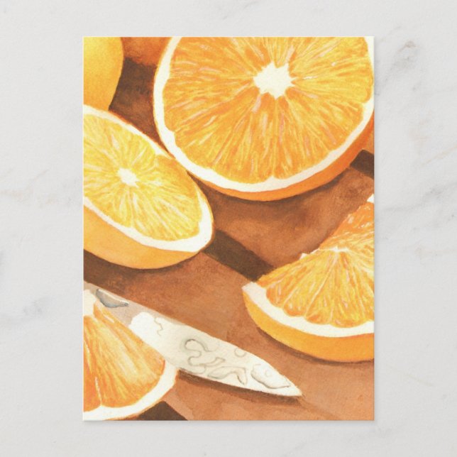Carte Postale Oranges (Devant)