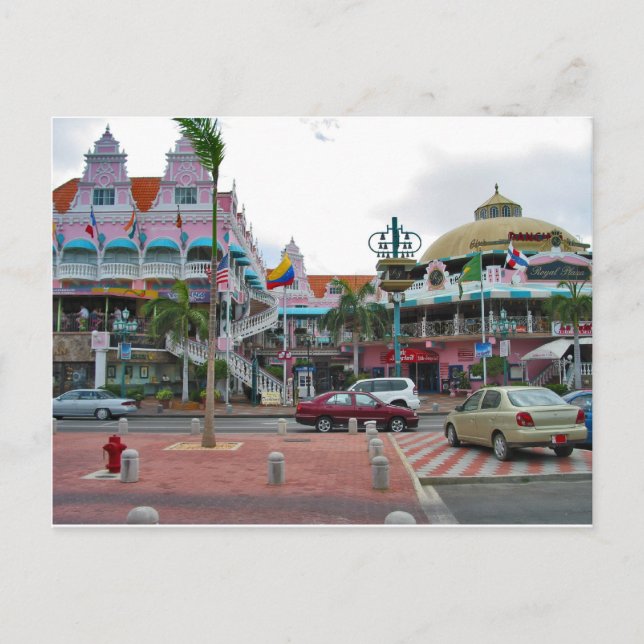 Carte Postale Oranjestad Aruba (Devant)