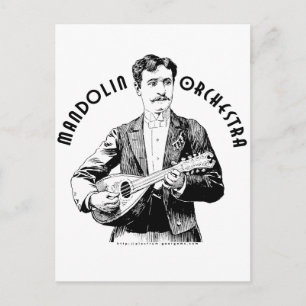 Carte Postale Orchestre de mandoline