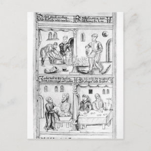 Carte Postale Ordonnance des boulangers de York, 1595-1596
