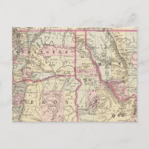 Carte Postale Ore, Laver, Ida, Mont