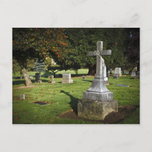Carte Postale Oregon, Lake Oswego, cimetière des pionniers d'Osw