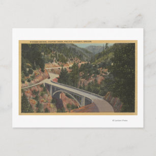 Carte Postale Oregon Sud - Pont Pioneer, Canyon Creek