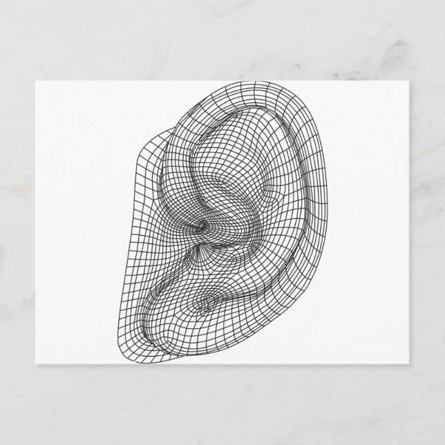 Carte Postale oreille (Devant)