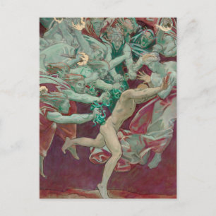 Carte Postale Oreste et les Furies de John Singer Sargent