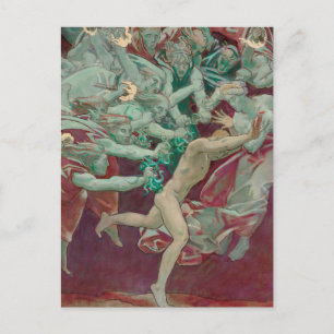 Carte Postale Oreste et les Furies par John Singer Sargent