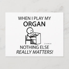 Carte Postale Organe Rien D'Autre N'A D'Importance